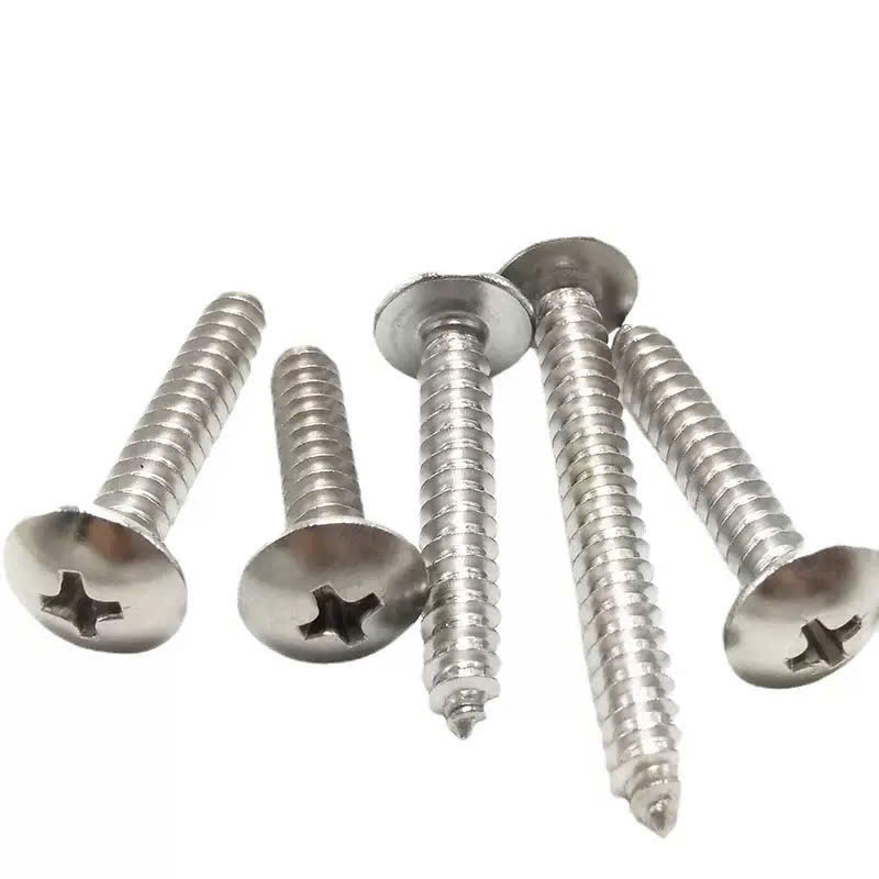 Vít Đầu Tròn Ren Gỗ ( Đầu Dấu + )