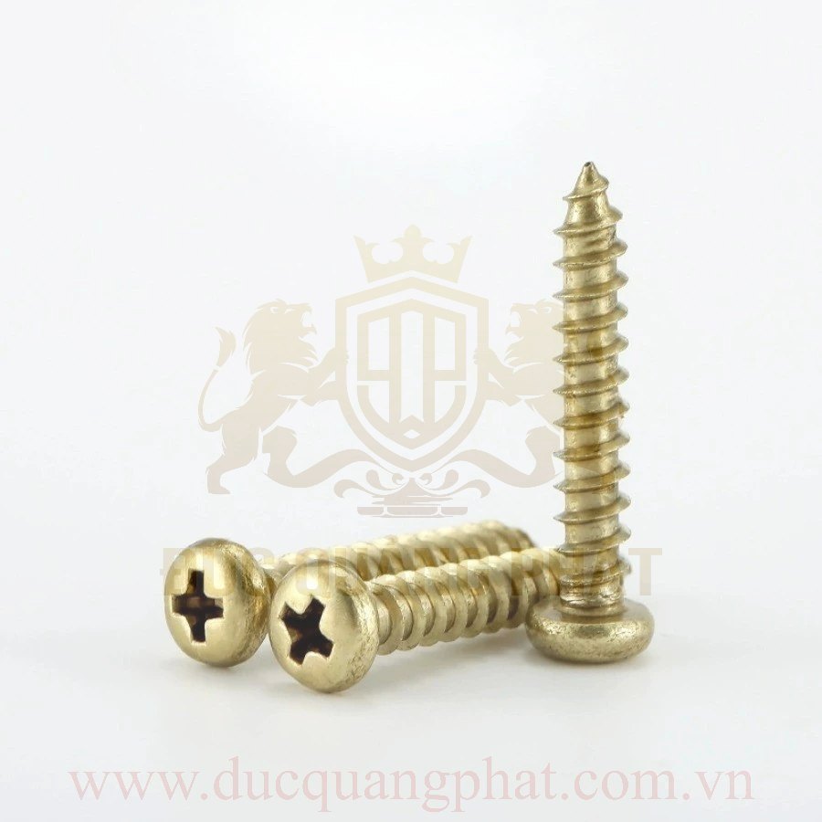 Vít Pake Đầu Tròn Ren Gỗ